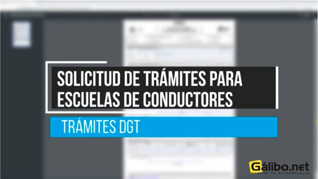 Solicitud De Trámites Para Escuelas De Conductores - Galibo.net